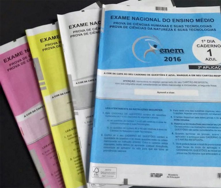 Inep divulga gabarito da segunda prova do Enem