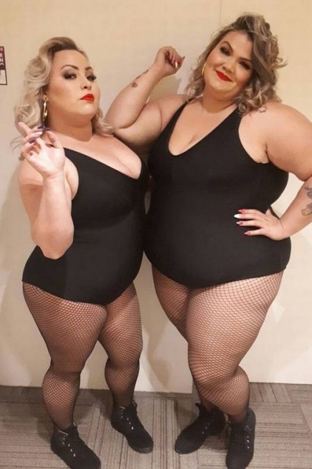 BAILARINAS PLUS SIZE DE ANITTA POSAM JUNTAS DE MAIÔ! VIVA A DIVERSIDADE!