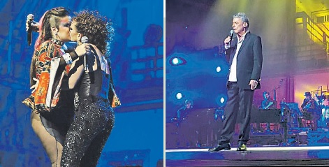 Beijão e protesto em prêmio