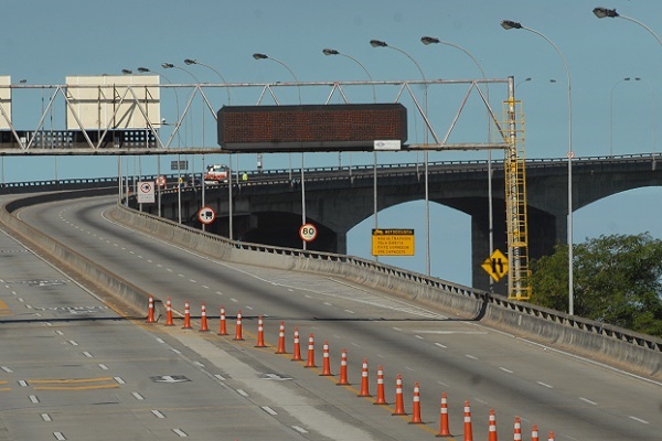 Quatro ocorrências em três horas na Terceira Ponte