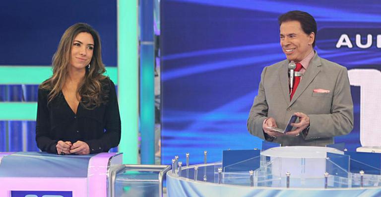 “Não é para o seu bico e nem para os seus olhos”, diz Patrícia Abravanel ao repreender Silvio Santos