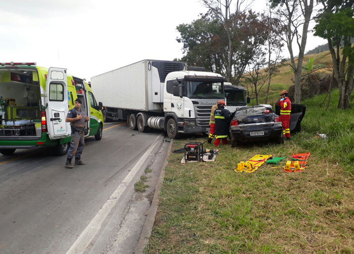 Vítimas de acidente na BR-101 são identificadas