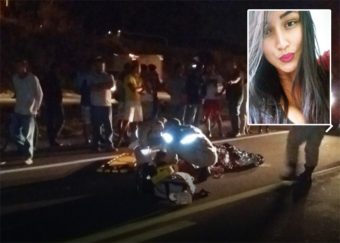 Manicure de 22 anos morre atropelada ao tentar atravessar a Rodovia BR-101