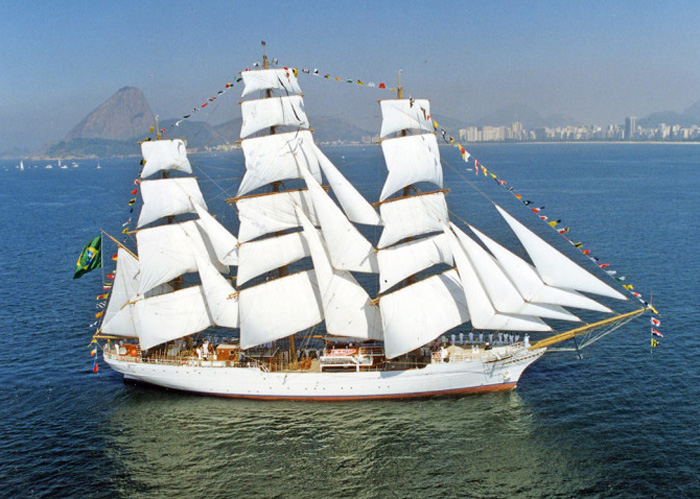 Navio “Cisne Branco” aberto para visitação em Vitória a partir desta segunda