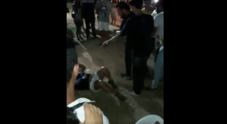 Lutador do UFC é flagrado agredindo mulher em festa