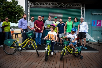 Vitória vai ganhar três estações de bicicletas para crianças