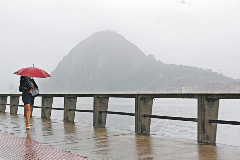 Frente fria fica até esta quarta no Estado