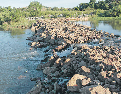 Vazão do rio Jucu está abaixo do nível crítico