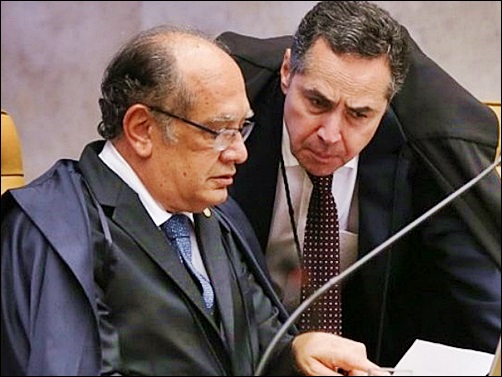 Gilmar Mendes e Barroso trocam ofensas em julgamento no Supremo