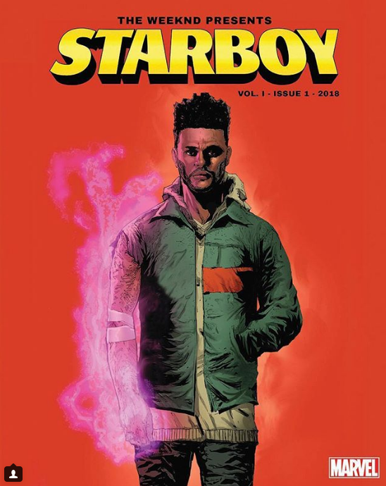 The Weeknd virou personagem de quadrinhos