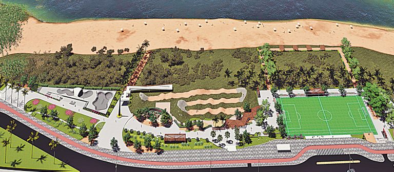 Novo parque de Camburi fica pronto ano que vem