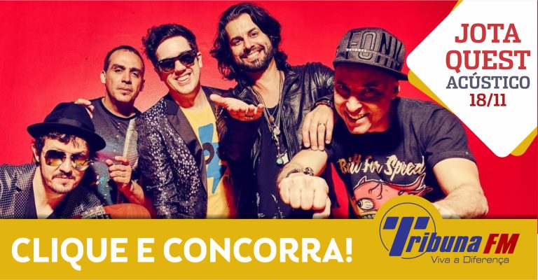 Rádio Tribuna sorteia ingressos para show do Jota Quest em Vila Velha