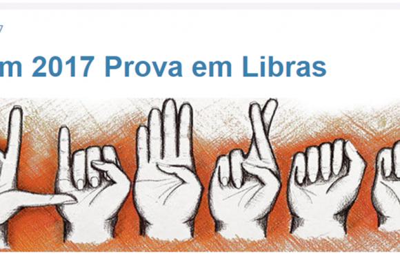 Inep libera conteúdo de videoprovas em libras do Enem 2017
