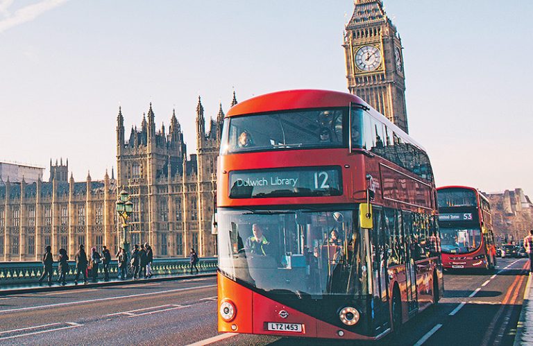 Café vira combustível para ônibus de Londres
