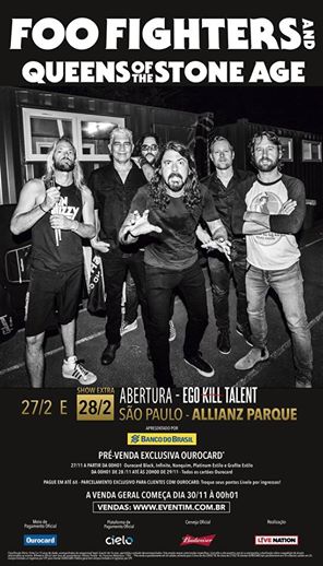 São Paulo recebe o Foo Fighters e anuncia show extra com o Queens of the Stone Age