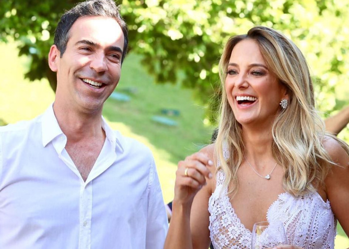Casamento de Cesar Tralli e Ticiane Pinheiro atrai curiosos
