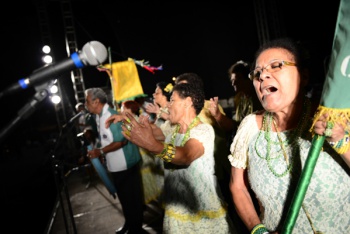 Congo, samba e pagode na Festa das Paneleiras