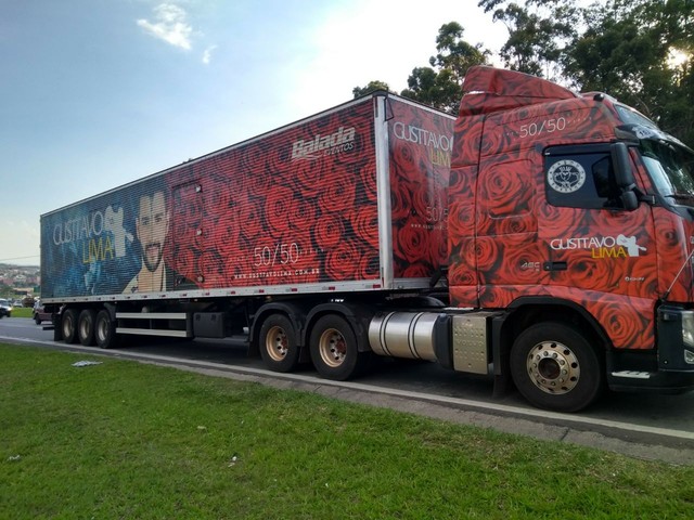 Caminhão do cantor Gusttavo Lima é roubado em São Paulo
