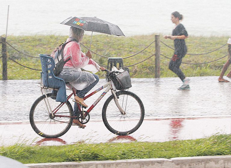 Previsão de pancadas de chuva a partir da tarde desta quarta-feira
