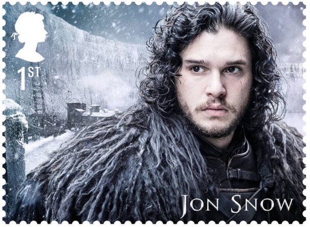 Correio britânico lança selos postais de ‘Game of Thrones’