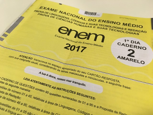 Divulgação do resultado do Enem é antecipado para a próxima quinta