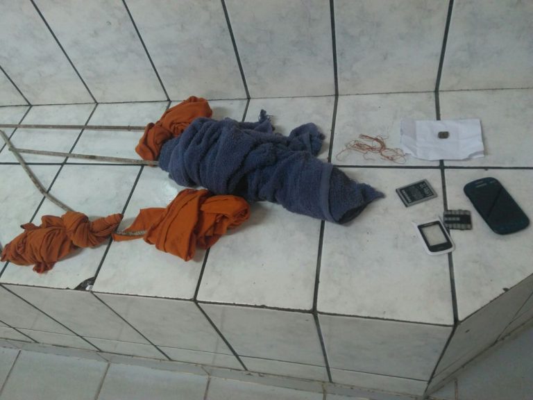 Presos fazem princípio de rebelião em presídio de Vila Velha