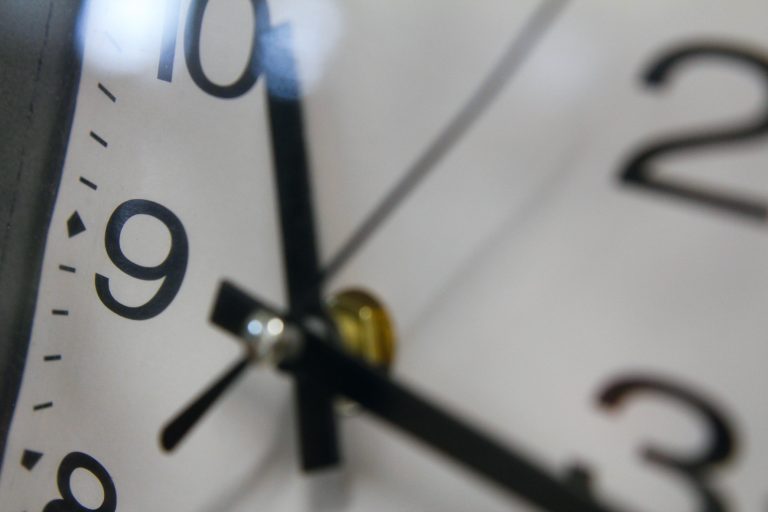 Horário de verão está chegando ao fim