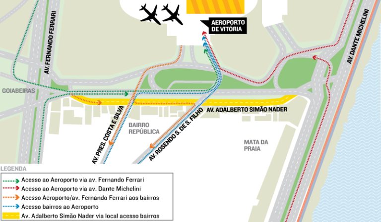Trânsito muda na Avenida Adalberto Simão Nader a partir desta quarta