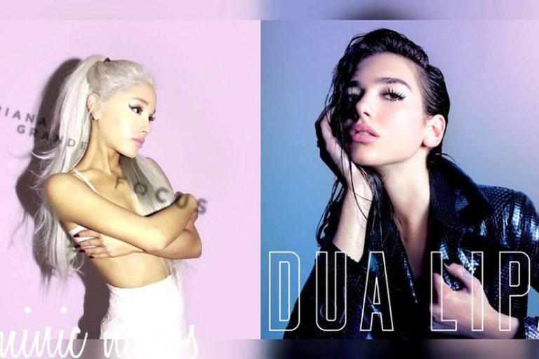 Vaza trecho de música de Dua Lipa em parceria com Ariana Grande