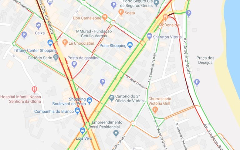 Obra em frente a Assembleia complica trânsito em Vitória