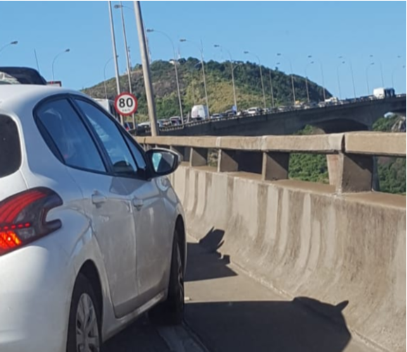 Terceira Ponte é interditada nos dois sentidos