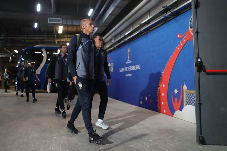 Seleção Brasileira já está no Estádio de São Petersburgo