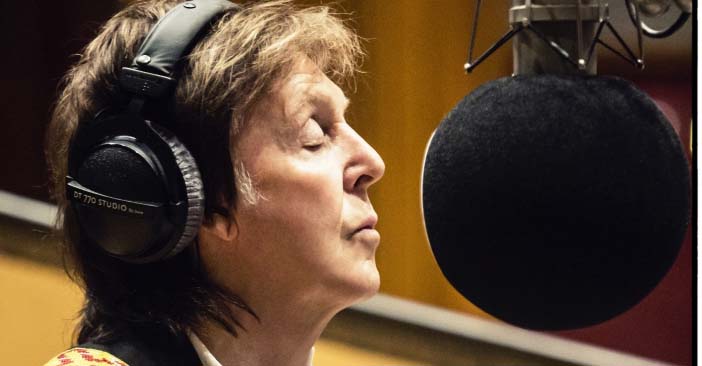 Plataforma Spotify lança playlist com versões exclusivas de Paul McCartney na Abbey Road Studios