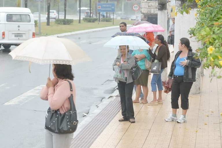 Alerta de chuvas intensas no fim de semana