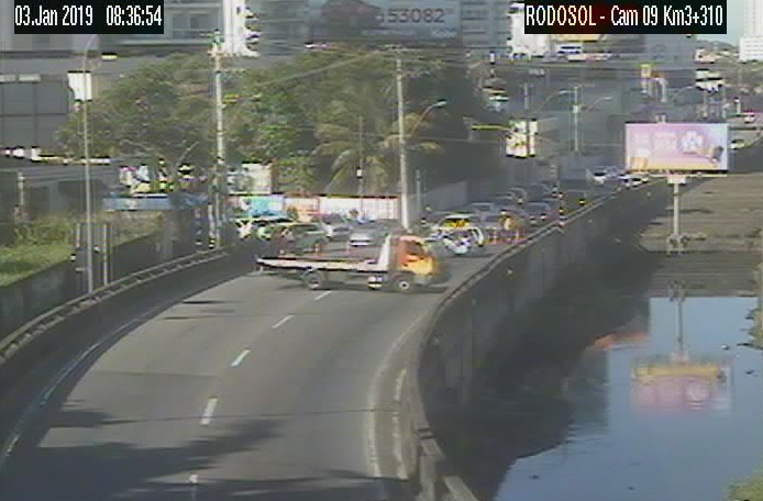 Terceira Ponte é interditada nos dois sentidos