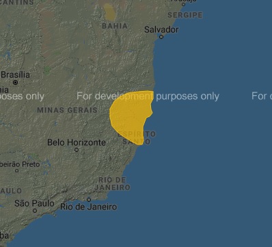 Estado tem alerta de tempestade de raios e chuvas intensas