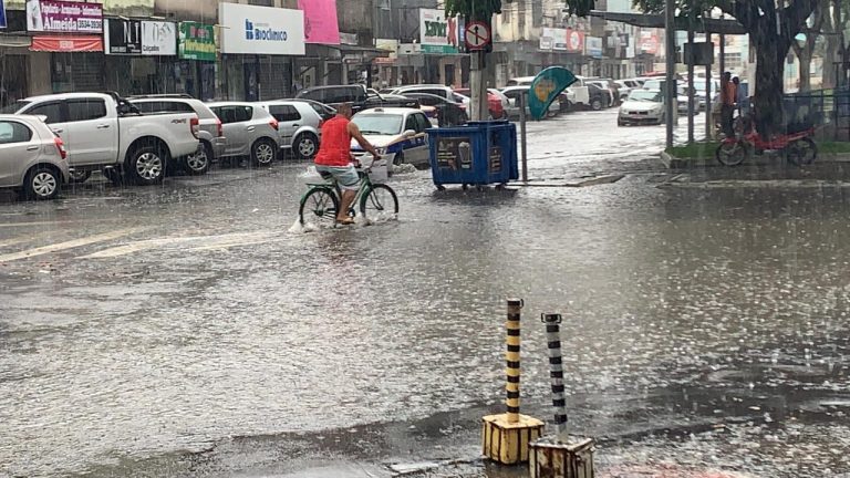 Chuva forte durante a semana no Estado