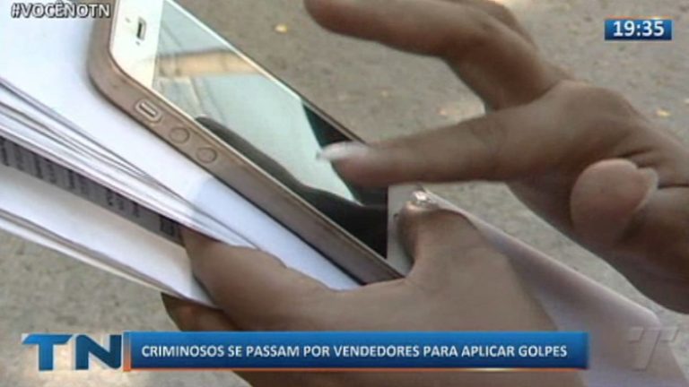 Criminosos se passam por vendedores para aplicar golpes
