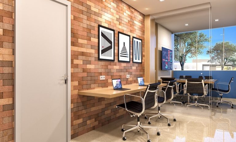 Dois quartos com luxo e serviços modernos
