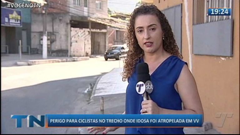 Perigo para ciclistas no trecho onde idosa foi atropelada em VV