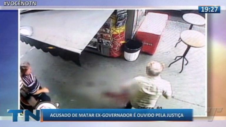 Acusado de matar ex-governador é ouvido pela justiça