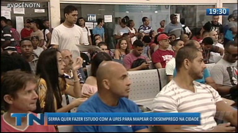 Serra quer fazer estudo com a Ufes para mapear o desemprego na cidade