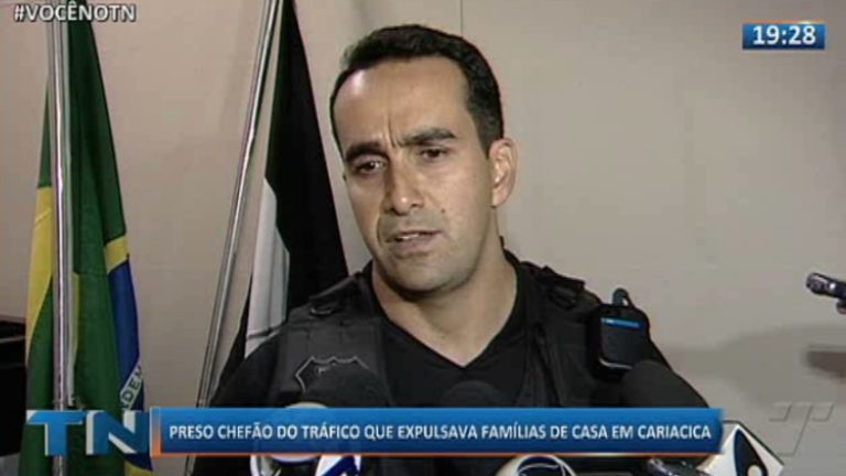 Preso chefão do tráfico que expulsava famílias de casa em Cariacica