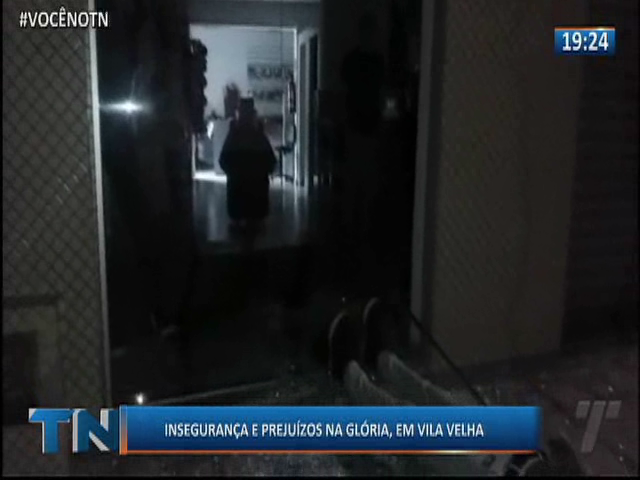 Insegurança e prejuízo na Glória, em Vila Velha