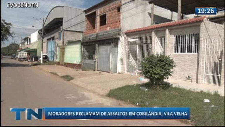 Moradores reclamam de assaltos em Cobilândia, Vila Velha