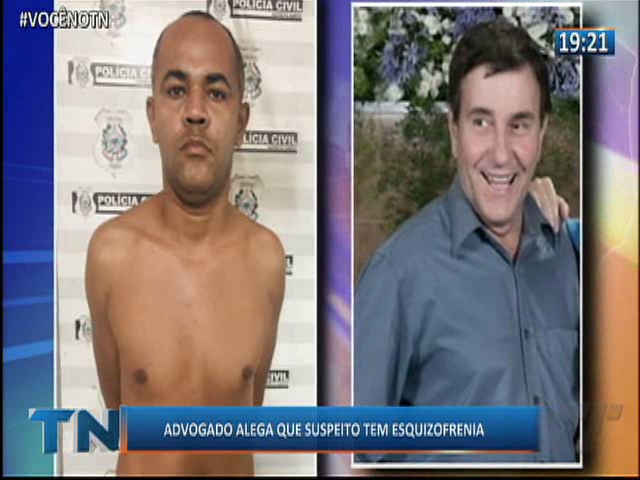 Advogado alega que suspeito de matar pastor, na Serra, tem esquizofrenia