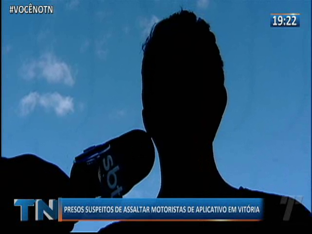 Presos suspeitos de assaltar motoristas de aplicativo em Vitória
