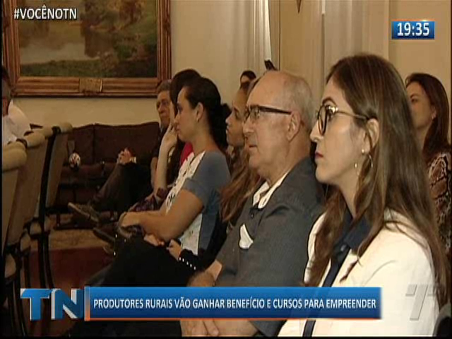 Produtores rurais vão ganhar benefício e cursos para empreender
