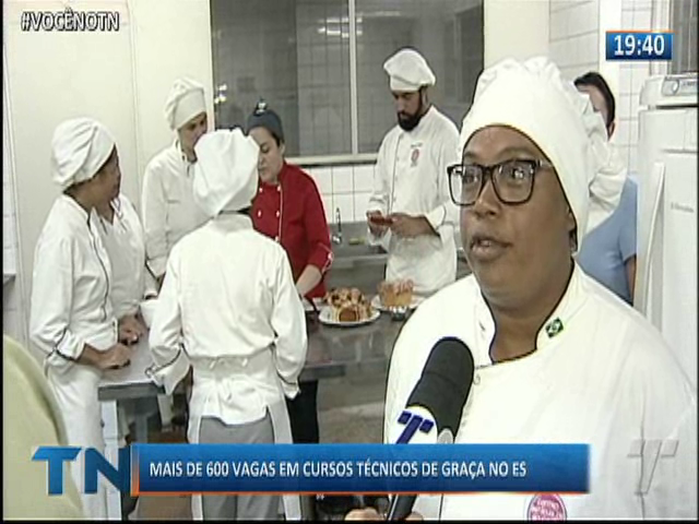 Mais de 600 vagas em cursos técnicos de graça no Espírito Santo