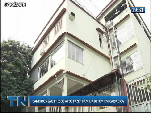 Bandidos são presos após fazer família refém em Cariacica
